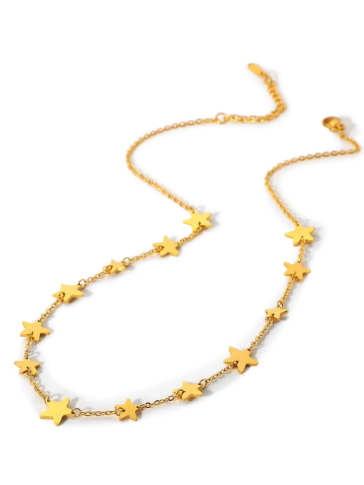 Golden Star necklace